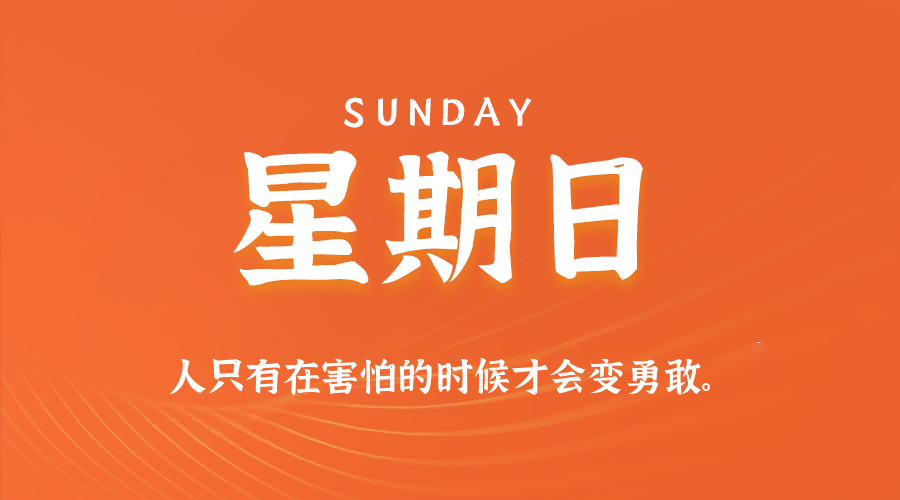 【异客●早安】04日06日，星期日，在这里每天60秒读懂世界！