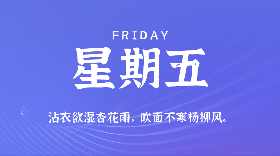 【异客●早安】04日18日，星期五，在这里每天60秒读懂世界！