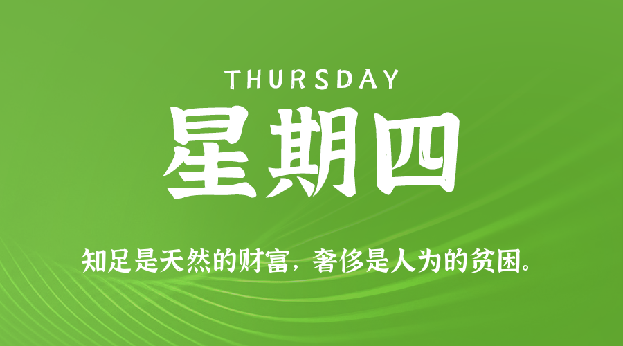 【异客●早安】05日01日，星期四，在这里每天60秒读懂世界！