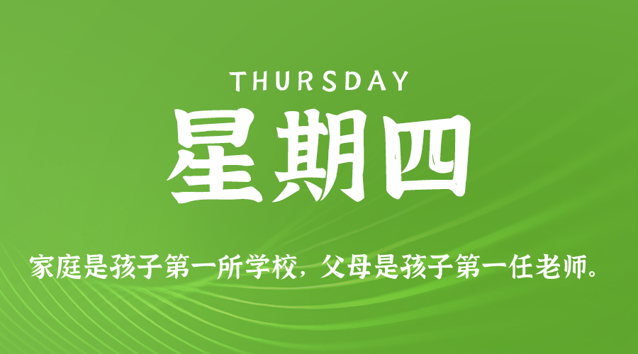 【异客●早安】07日03日，星期四，在这里每天60秒读懂世界！