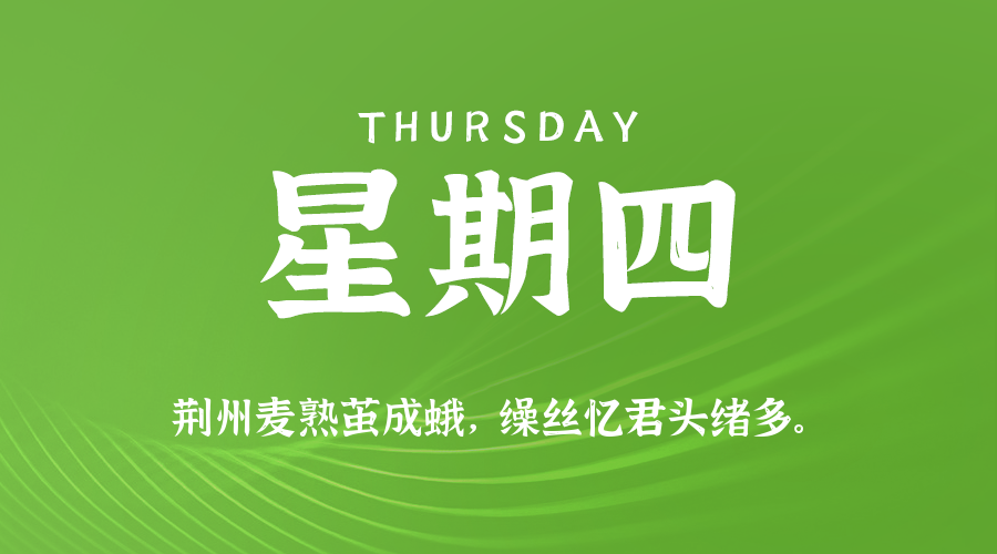 【异客●早安】07日17日，星期四，在这里每天60秒读懂世界！
