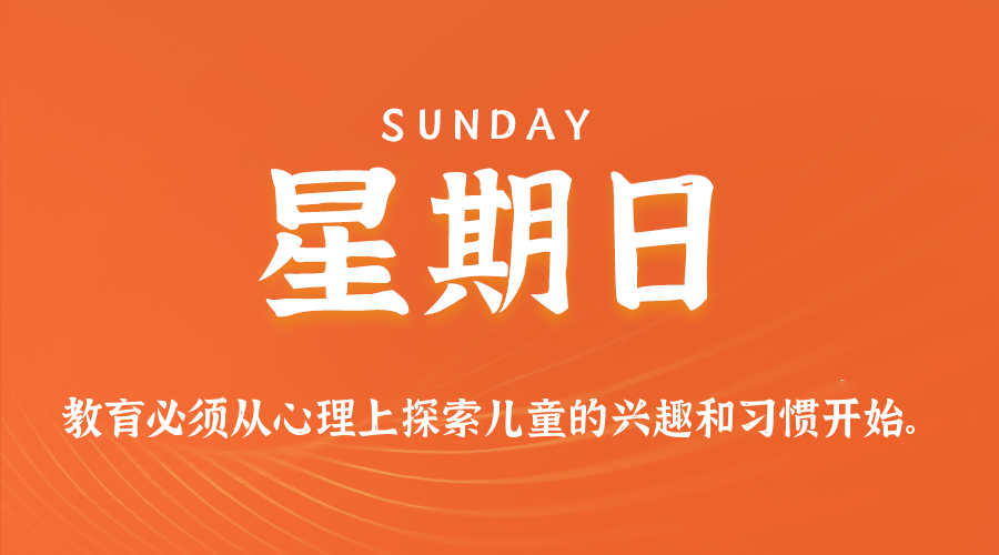 【异客●早安】08日03日，星期日，在这里每天60秒读懂世界！