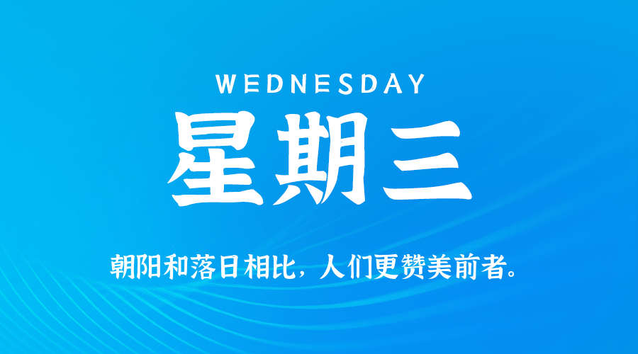 【异客●早安】08日13日，星期三，在这里每天60秒读懂世界！
