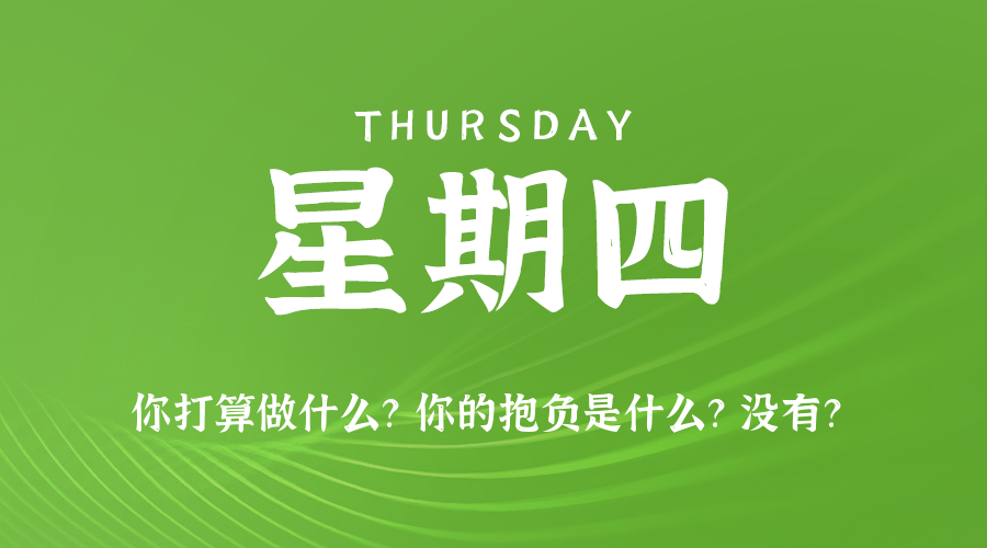 【异客●早安】09日04日，星期四，在这里每天60秒读懂世界！