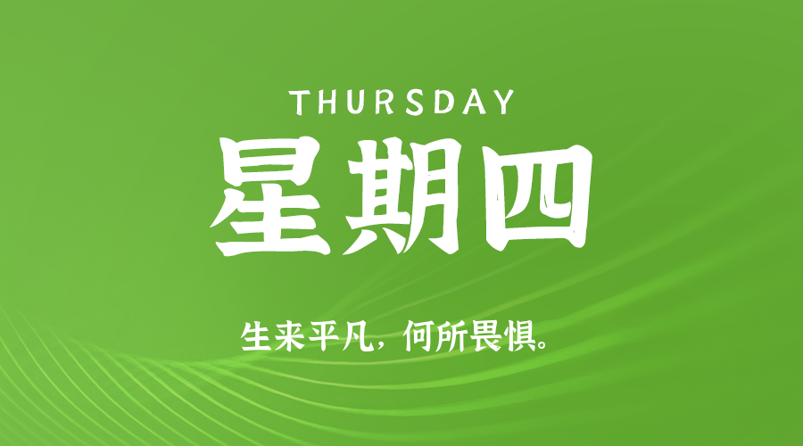 【异客●早安】10日09日，星期四，在这里每天60秒读懂世界！