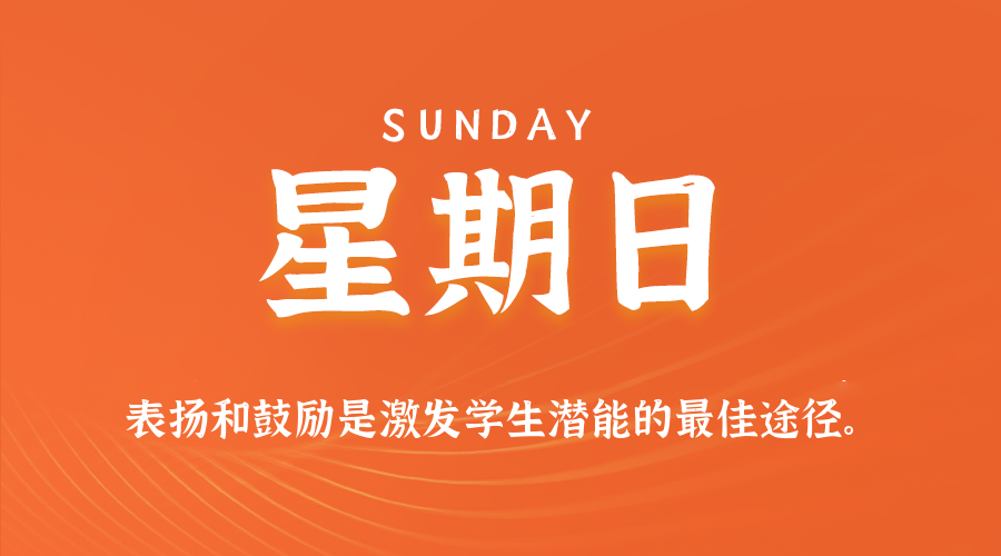 【异客●早安】11日09日，星期日，在这里每天60秒读懂世界！