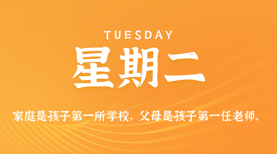 【异客●早安】12日09日，星期二，在这里每天60秒读懂世界！