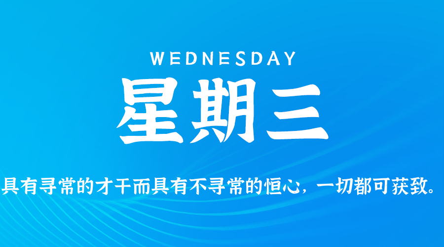 【异客●早安】12日17日，星期三，在这里每天60秒读懂世界！