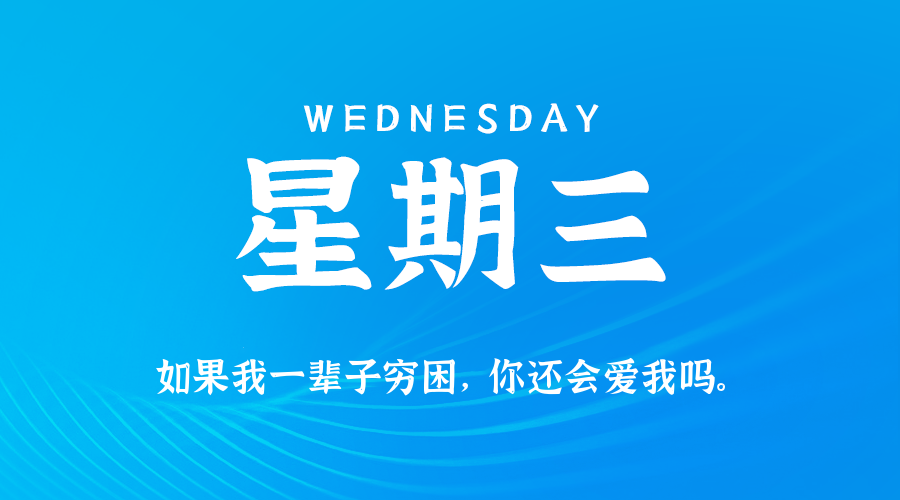 【异客●早安】01日28日，星期三，在这里每天60秒读懂世界！