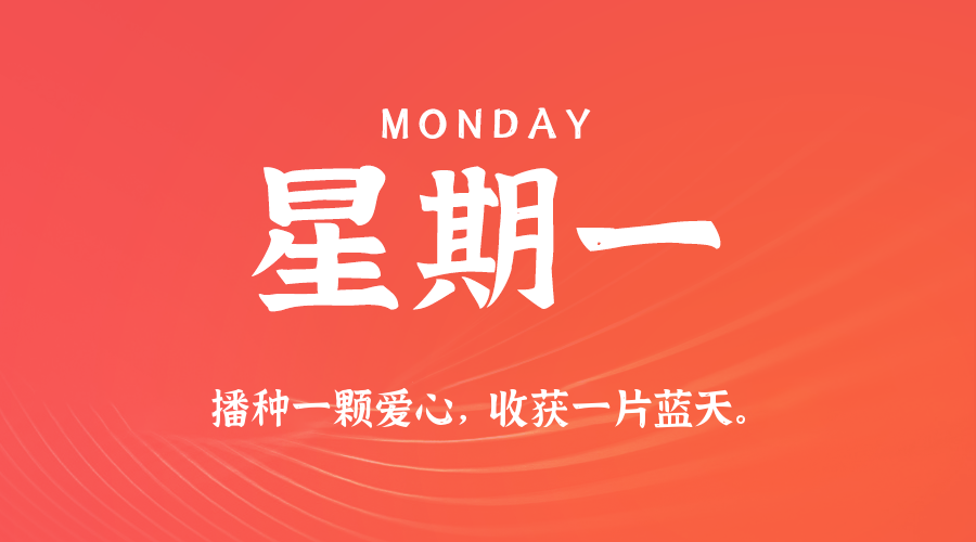 【异客●早安】04日13日，星期一，在这里每天60秒读懂世界！