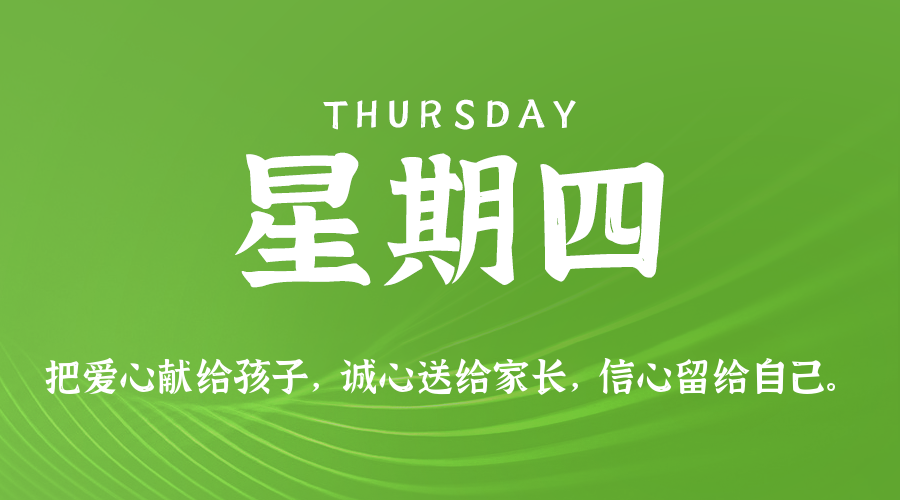 【异客●早安】04日16日，星期四，在这里每天60秒读懂世界！