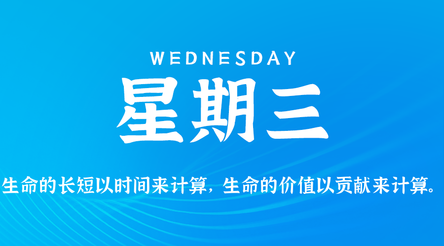 【异客●早安】05日06日，星期三，在这里每天60秒读懂世界！