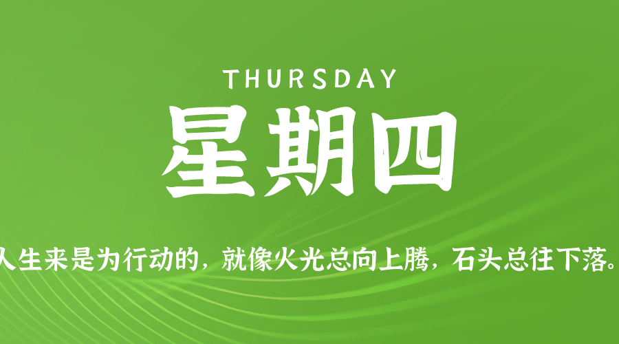 【异客●早安】05日07日，星期四，在这里每天60秒读懂世界！