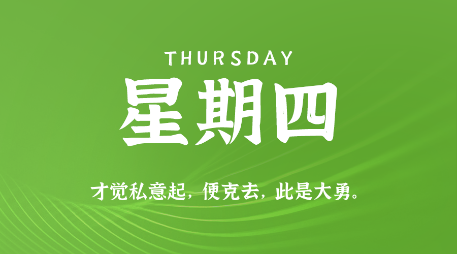 【异客●早安】05日21日，星期四，在这里每天60秒读懂世界！