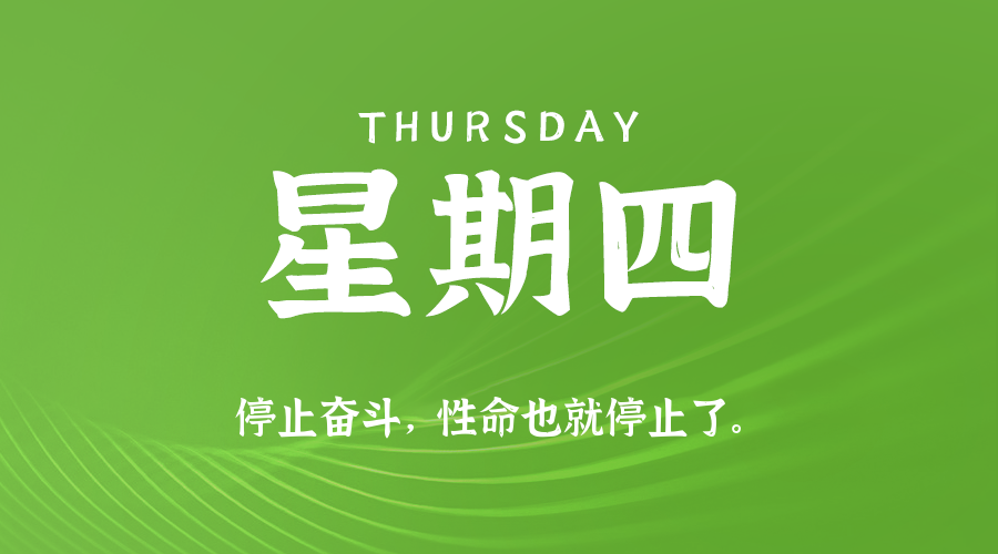 【异客●早安】06日04日，星期四，在这里每天60秒读懂世界！