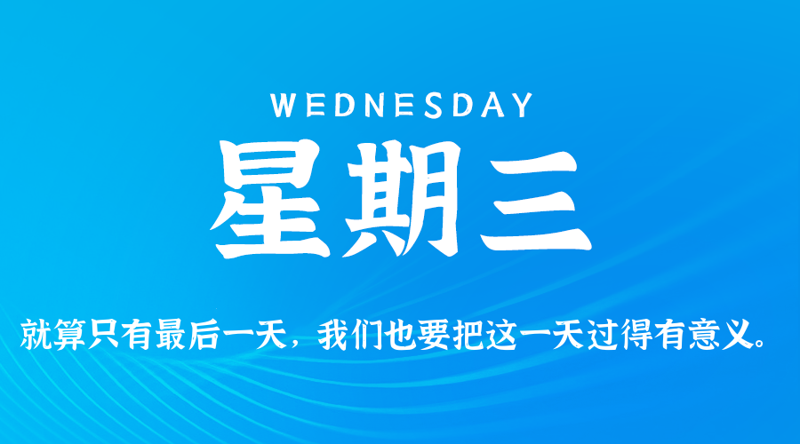 【异客●早安】06日10日，星期三，在这里每天60秒读懂世界！